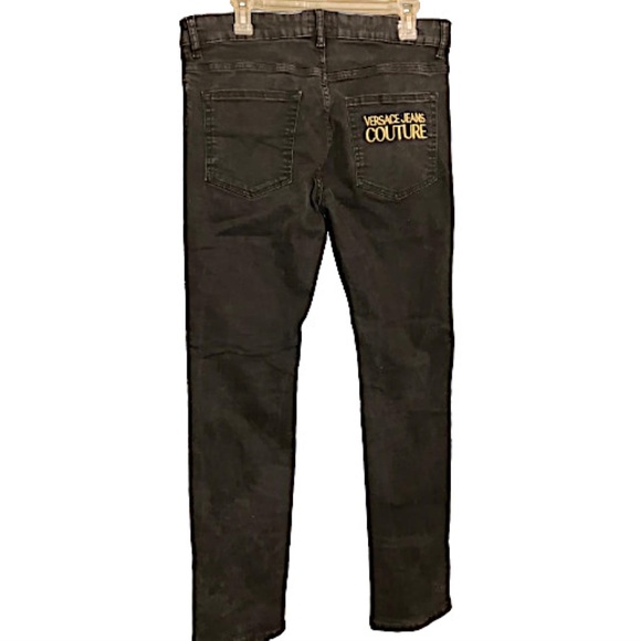 Versace Jeans Couture Other - VJC Black Denim with Embroidery 34x30